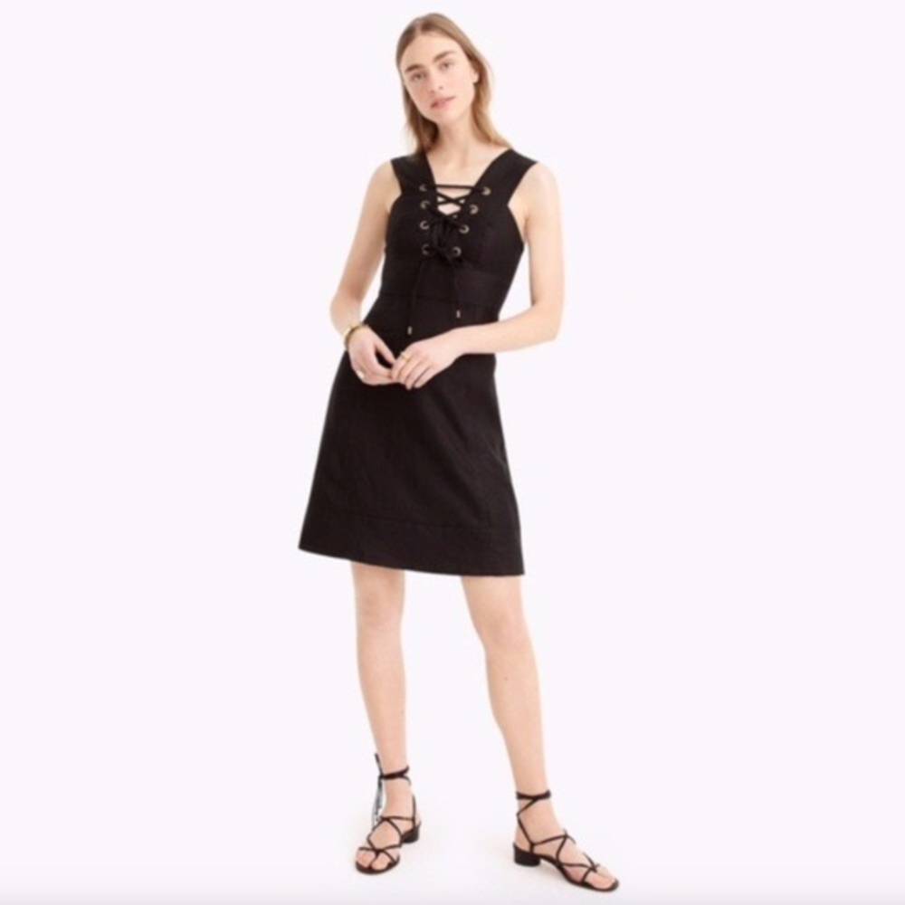J. Crew Collection linen dress